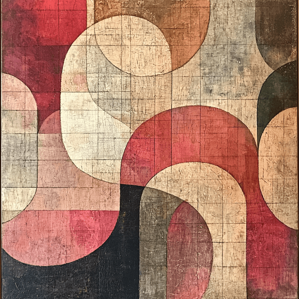 Paul Klee Inspired Symphony Of Subtlety Numbered Painting Kits