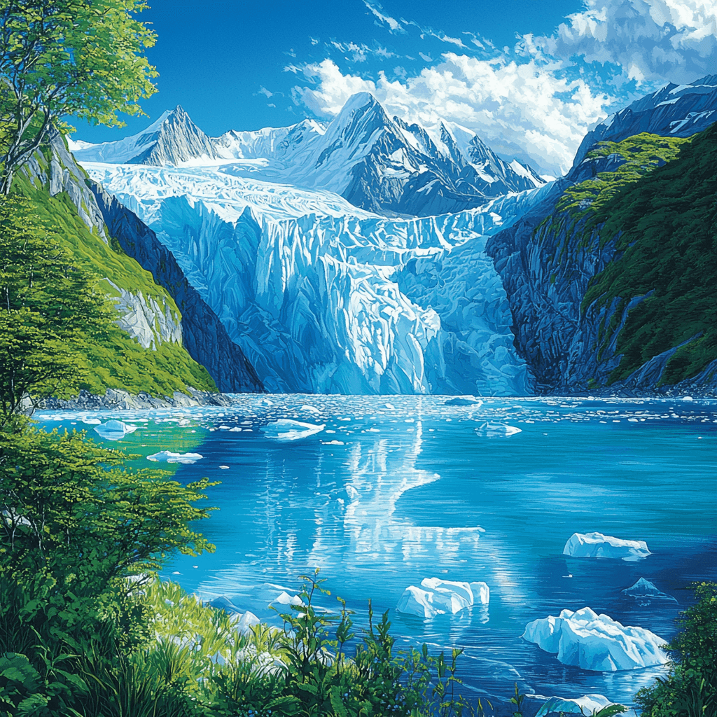 Perito Moreno Glacier Paint By Numbers