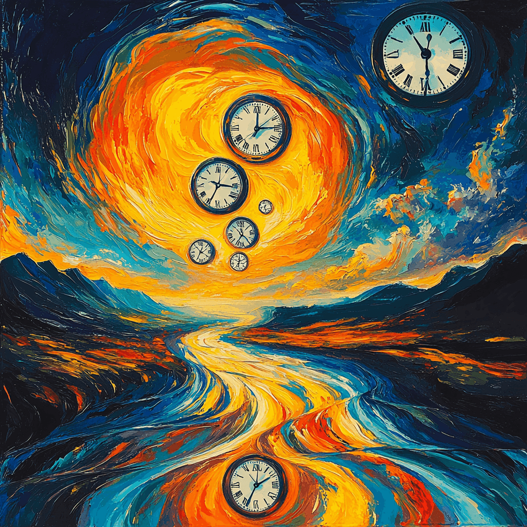 Salvador Dalí Inspired Time In Motion DIY Paint By Numbers