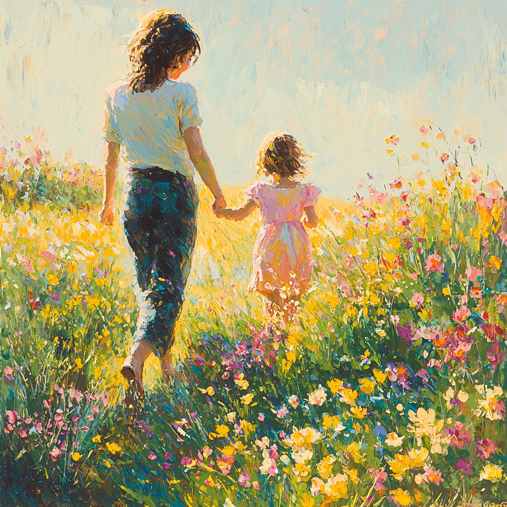 Spring Blossom Walk Paint By Numbers Kits