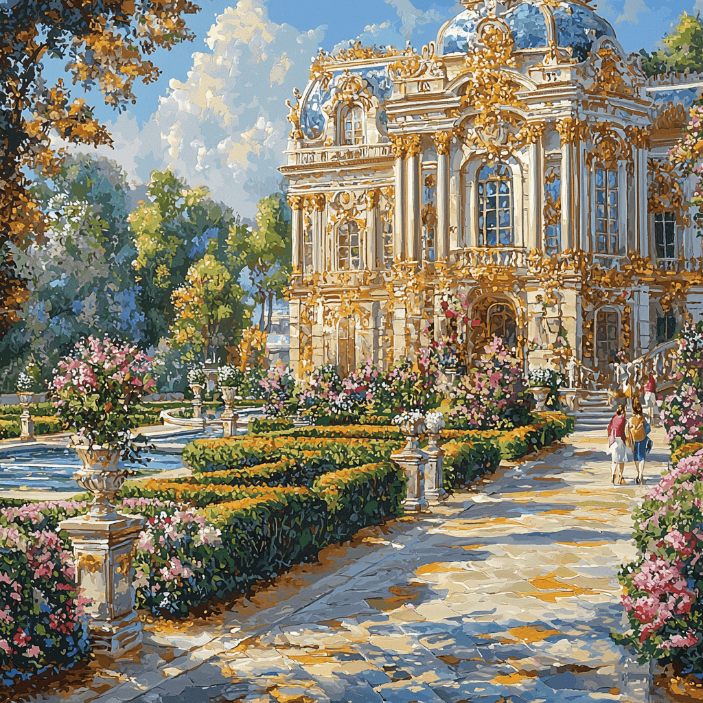Palace Of Versailles Paint By Number