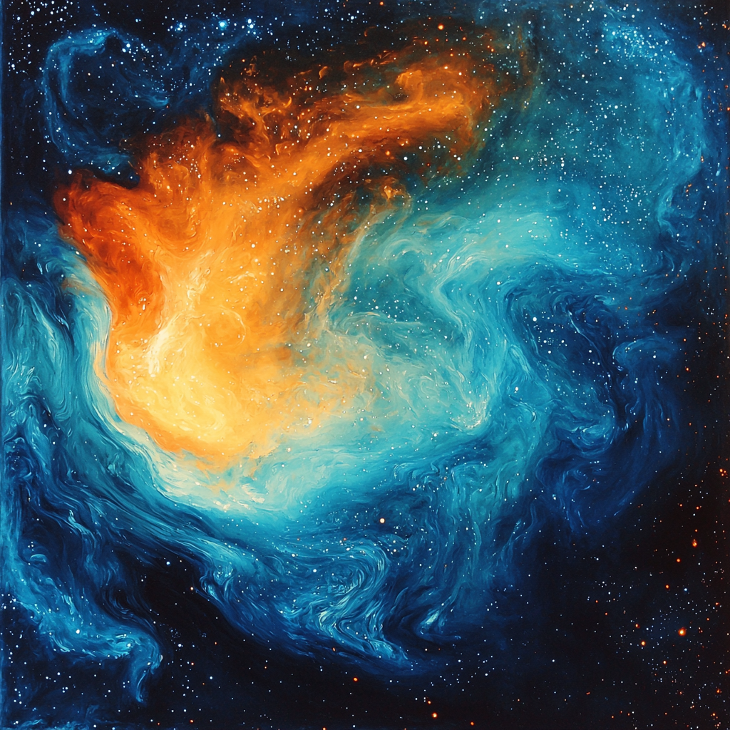 Mark Rothko Inspired Nebula Essence Numbered Painting Kits