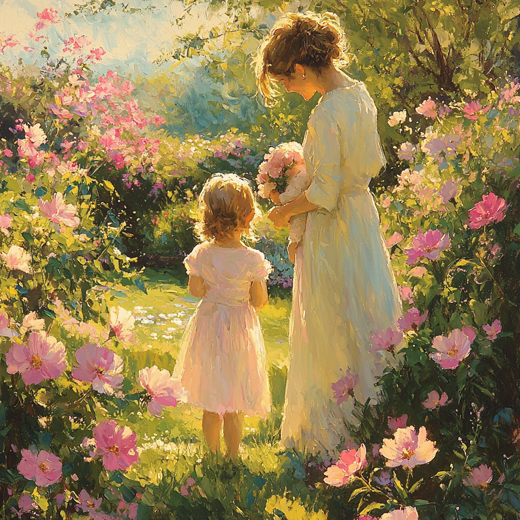 Dewy Mornings And Soft Kisses Painting Number Kit