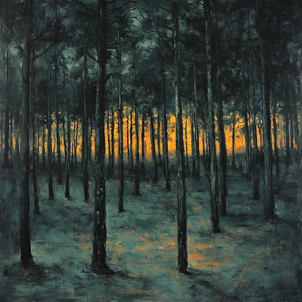 Edgar Degas Inspired Pinewood Nocturne paint by number