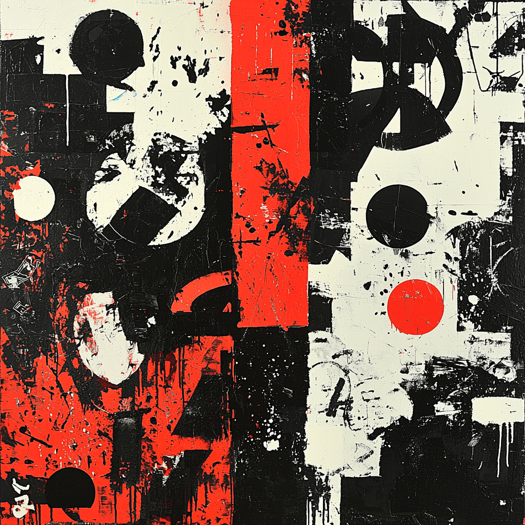 Banksy Inspired Fragmented Ideologies Paint By Color