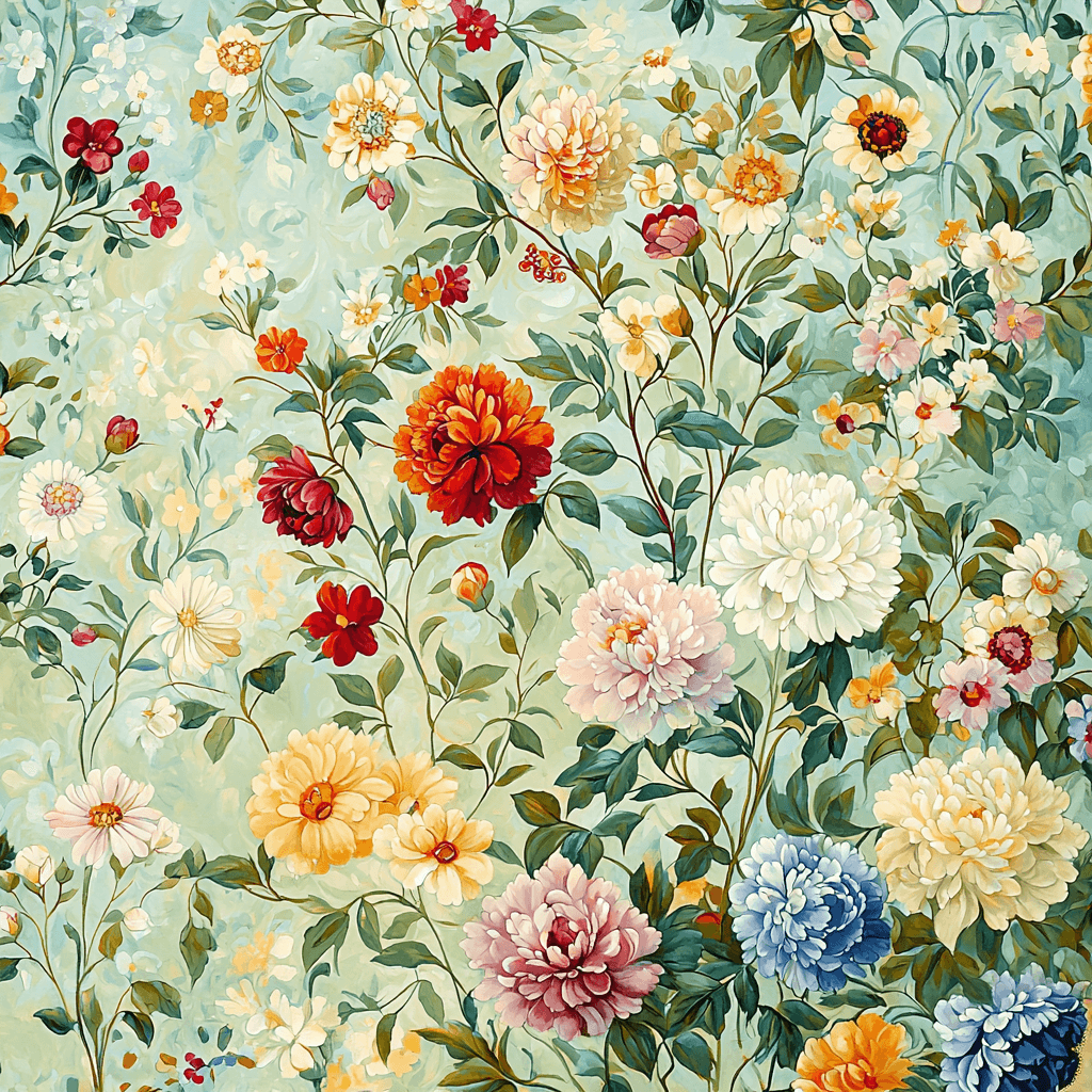 Alphonse Mucha Inspired Harmony Of Flora Painting By Numbers Kit