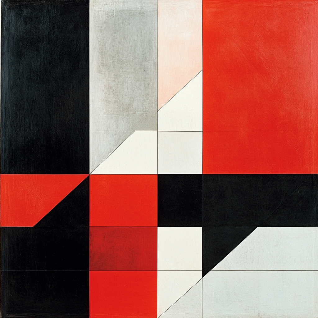 Kazimir Malevich Inspired Metaphysical Forms Paint By Numbers Kits