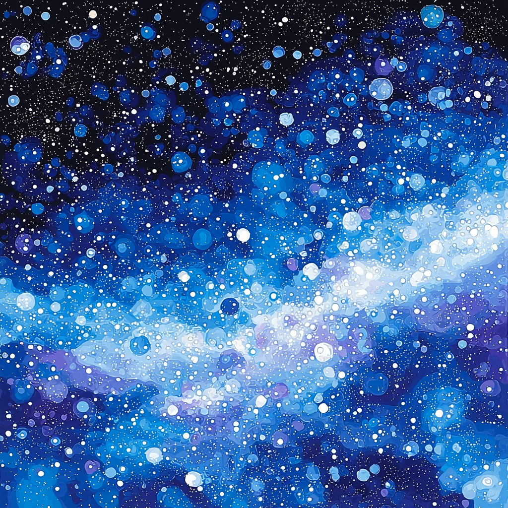 Georges Seurat Inspired Serenity Of Stardust Paint By Numbers