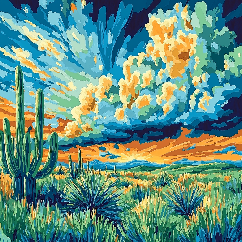 Frida Kahlo Inspired Reverie Of The Enchanted Cactus Painting By Numbers Kit