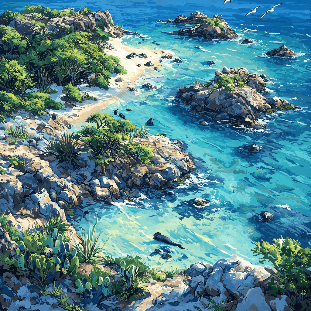 Galápagos Islands - Ecuador Numbered Painting Kits