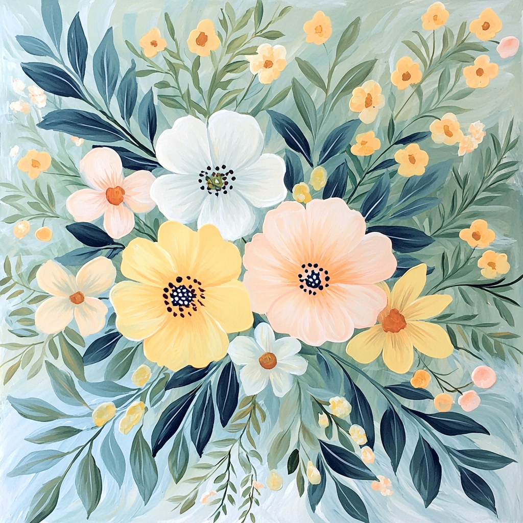 Frida Kahlo Inspired Woven Whispers Of Nature Paint By Numbers Kits