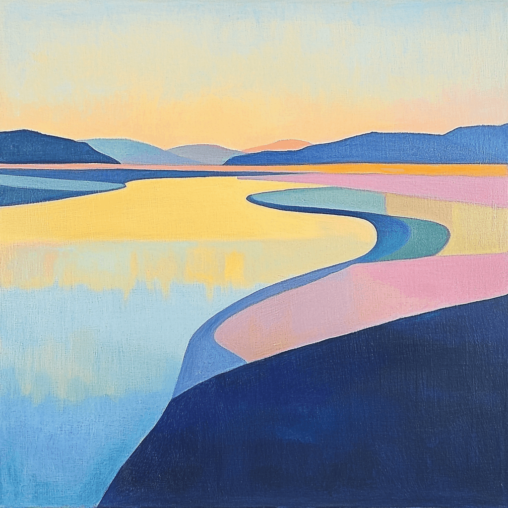 Paul Cézanne Inspired Floating Above The Horizon Paint By Numbers