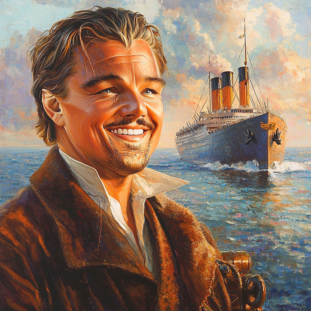 Leonardo DiCaprio: Chasing Dreams Across Time DIY Paint By Numbers