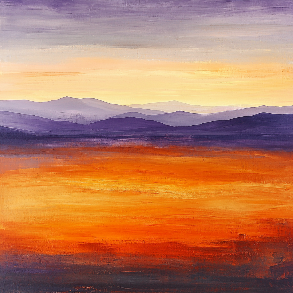 Mark Rothko Inspired Quiet Reflection Paint By Numbers Kits