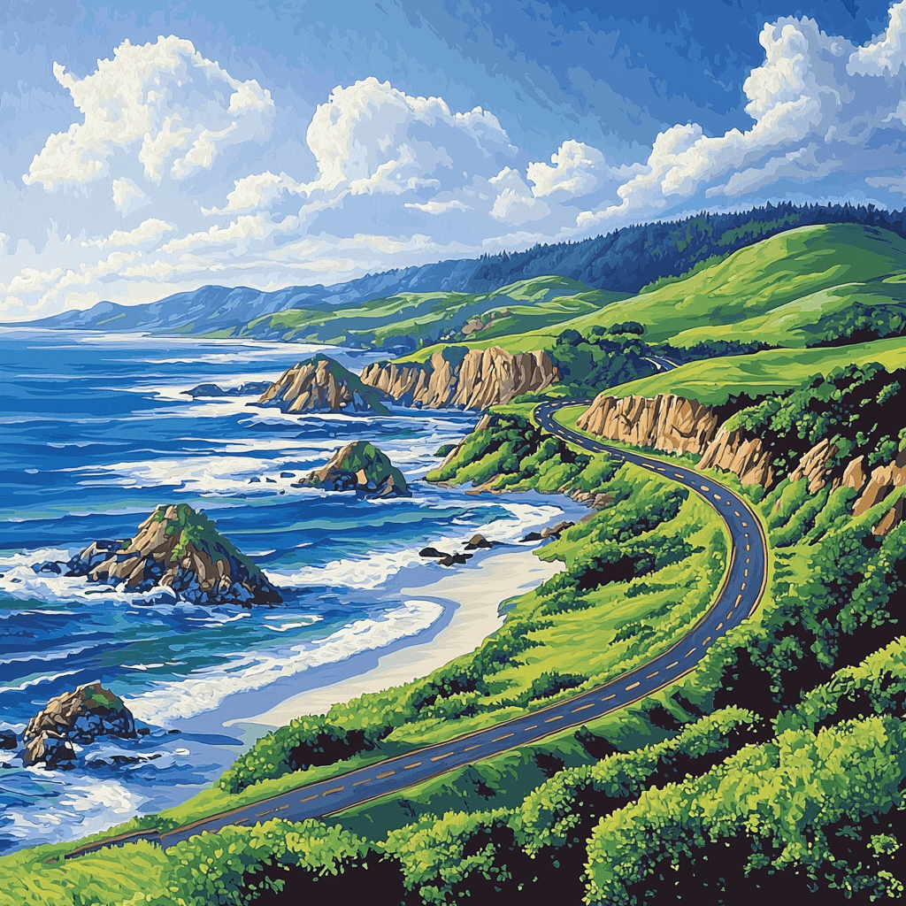 Garden Route Paint By Color