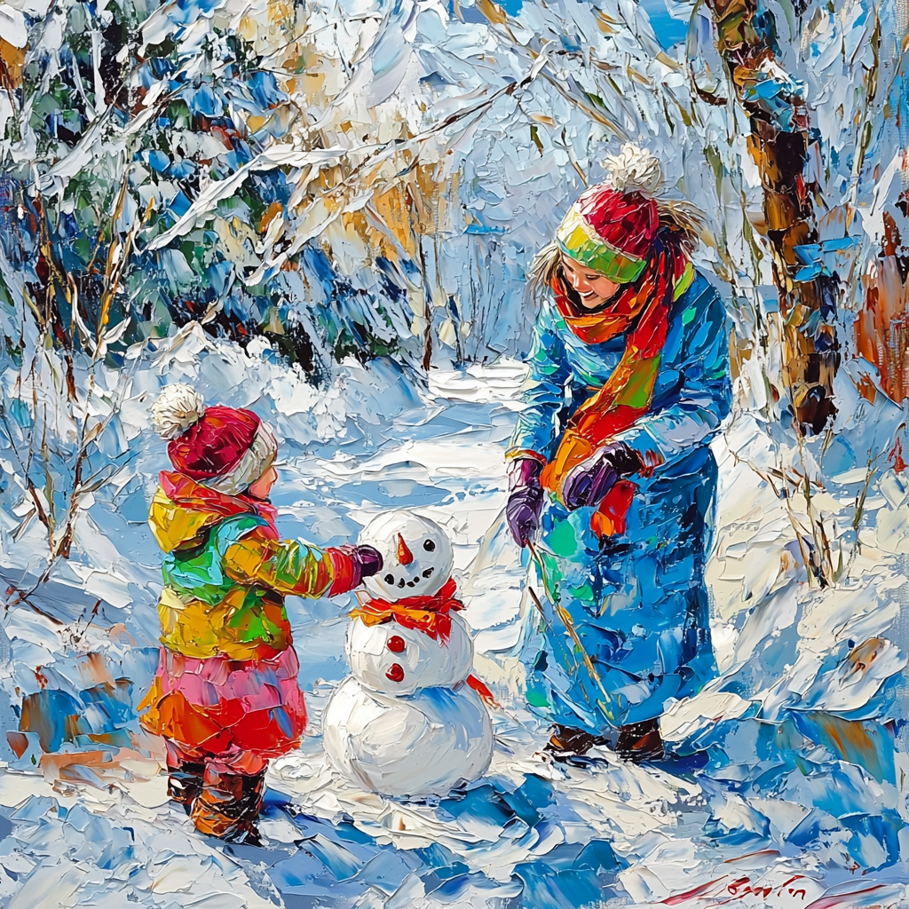 Winter's Warmth Paint By Number