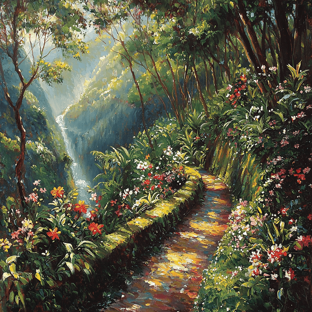 Madeira's Levada Walks Numbered Painting Kits
