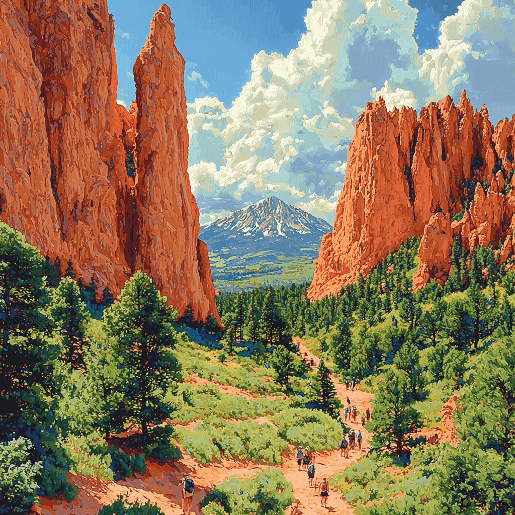 Garden Of The Gods Paint By Numbers