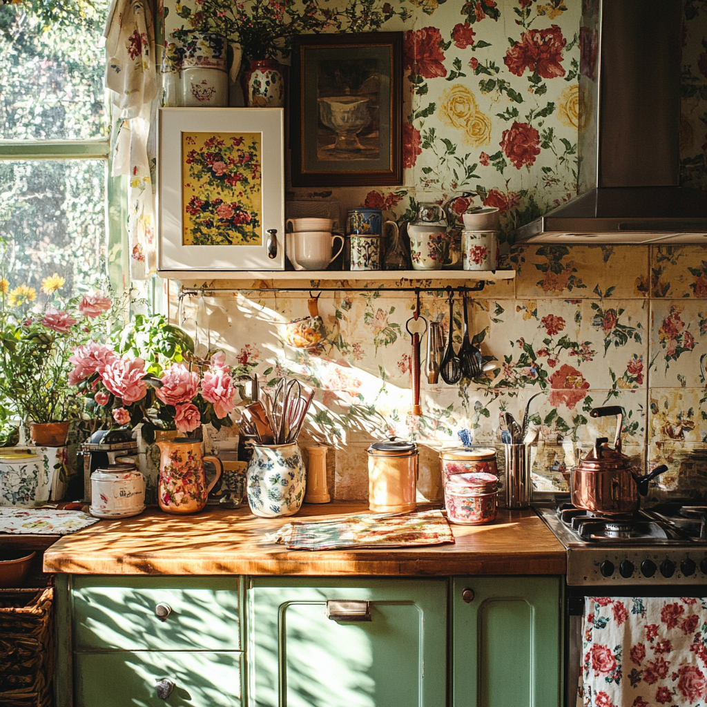 Édouard Vuillard Inspired Cozy Kitchen Paint by numbers art