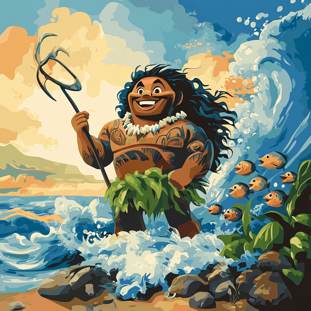 Maui Ocean Tune painting number kit