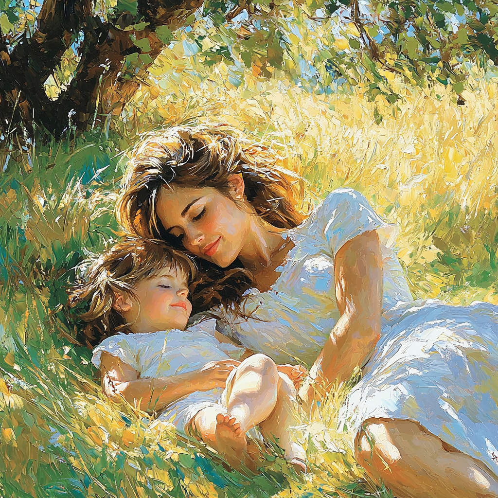 Quiet Meadow Reverie Painting Number Kit