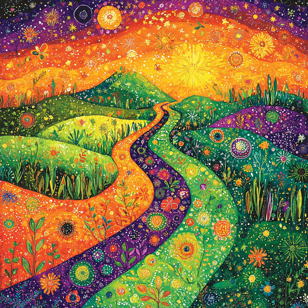 Frida Kahlo Inspired Symbolic Pathways Paint By Numbers Kits