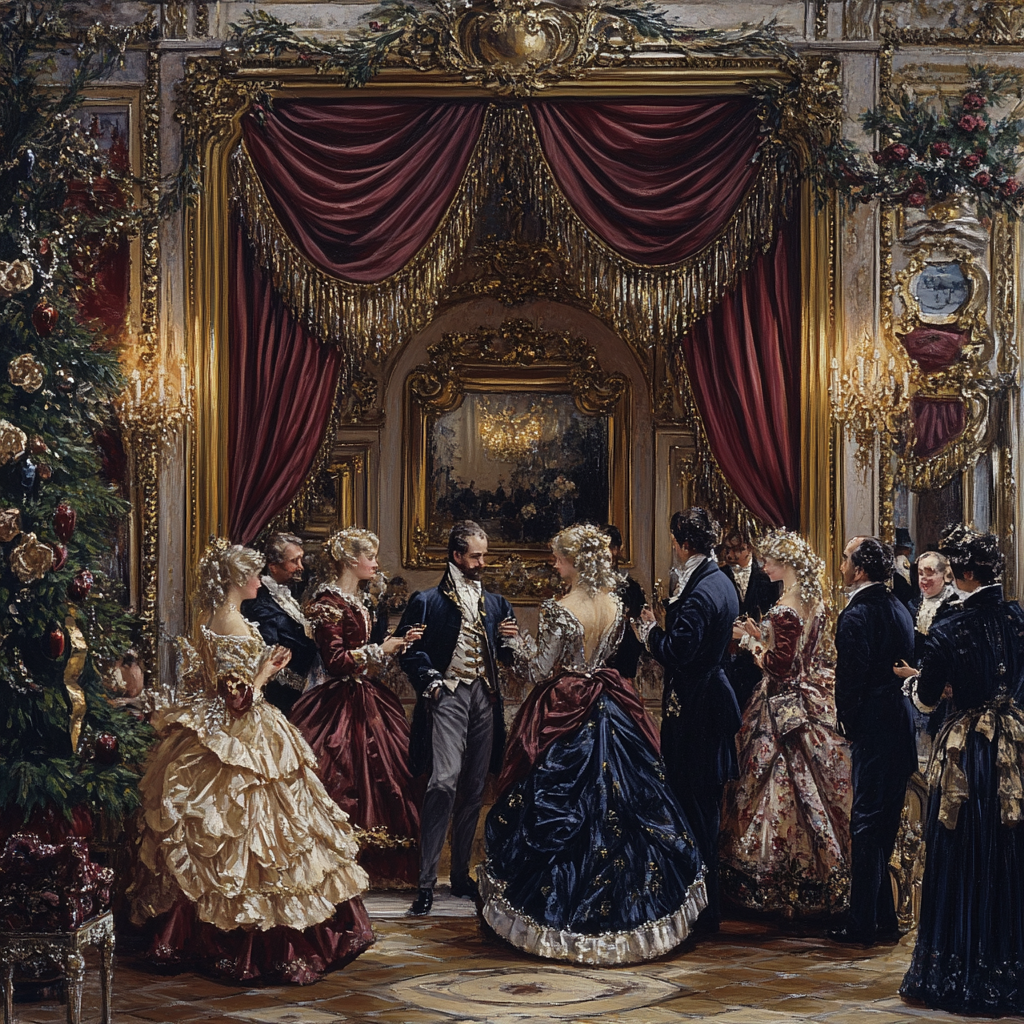 Giovanni Inspired Baroque Salon paint by color