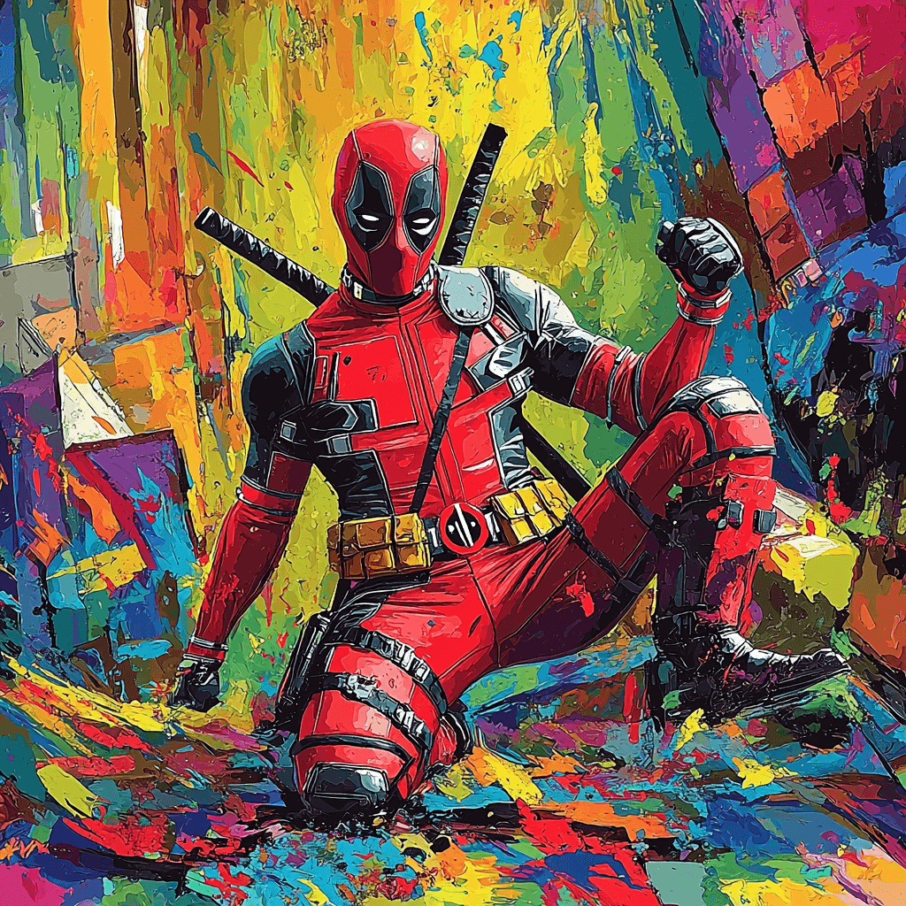 Ryan Reynolds: The Charming Anti-Hero Painting Number Kit
