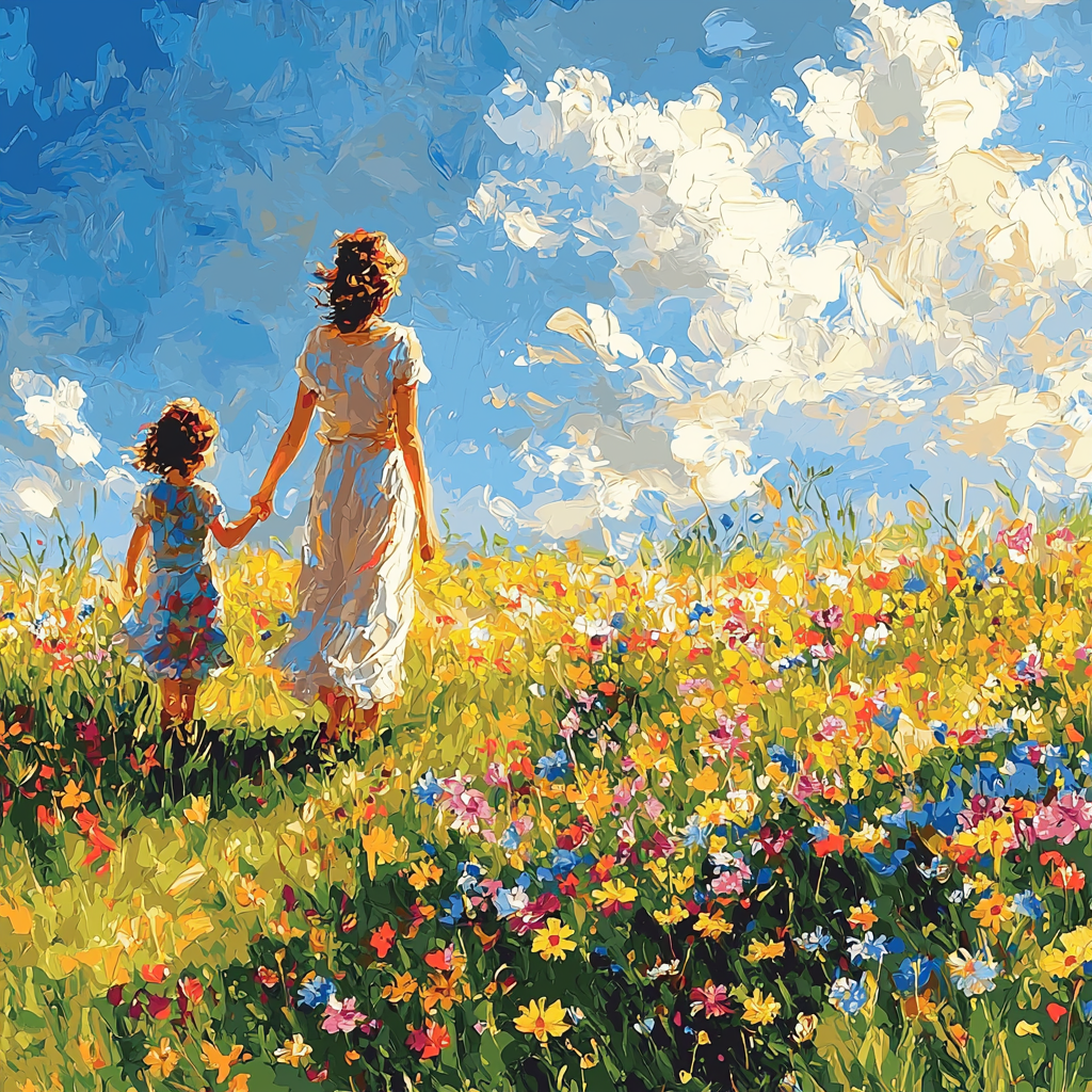 Heartfelt Meadow Stroll DIY Paint By Numbers
