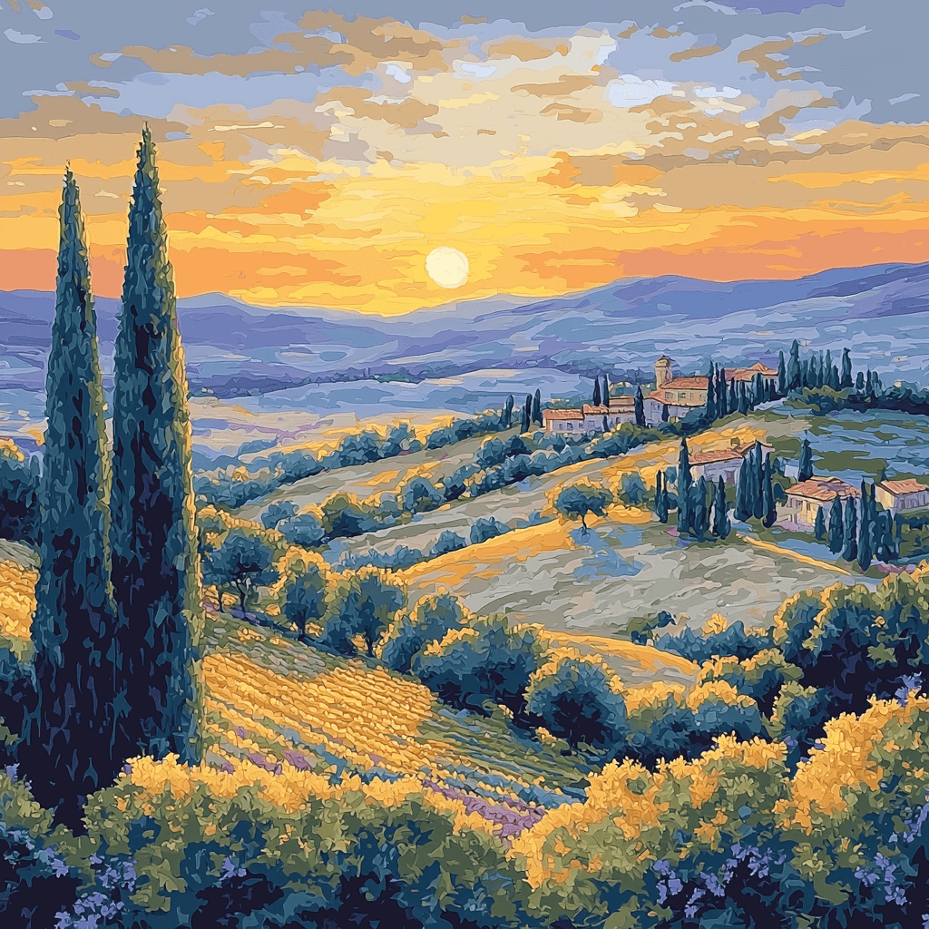 Raphael Inspired Neo-Classical Dawn Paint By Numbers
