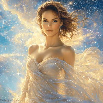Natalie Portman: A Starry Odyssey Of The Artful Wonder Numbered Painting Kits