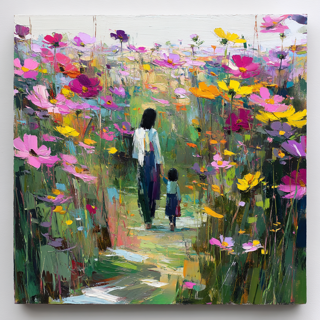 First Dance Of Spring Number Painting