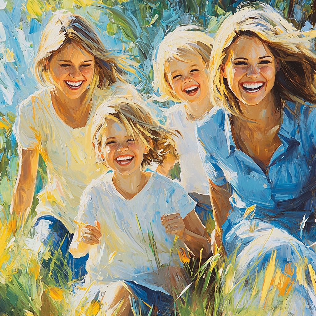 Celebrating Motherhood Painting Number Kit