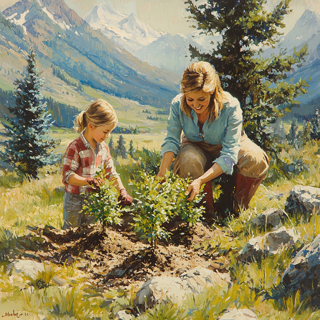 The Wonder Of Nature Number Painting