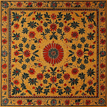 Nandalal Bose Inspired Echoes Of Tradition Paint By Number