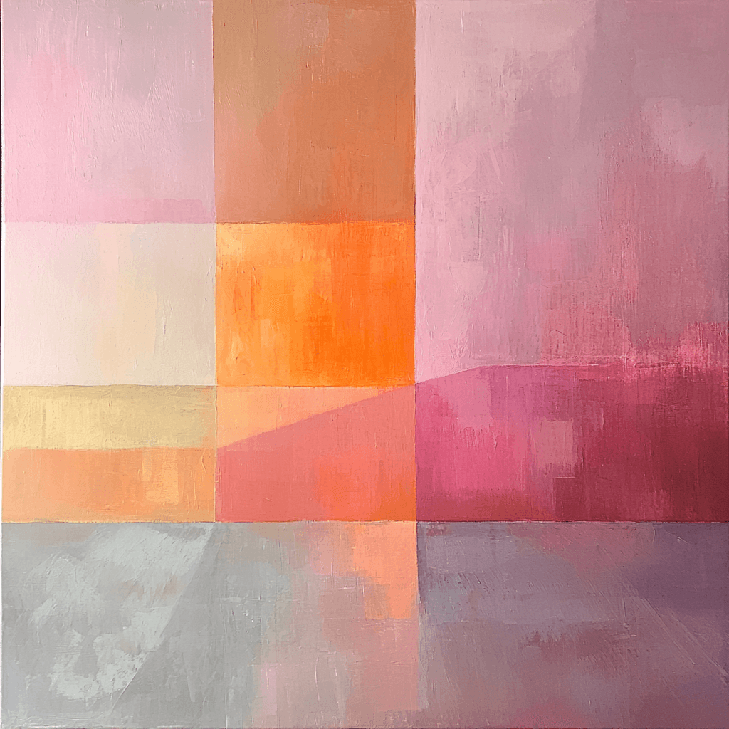 Mark Rothko Inspired Serene Dawn Paint By Number