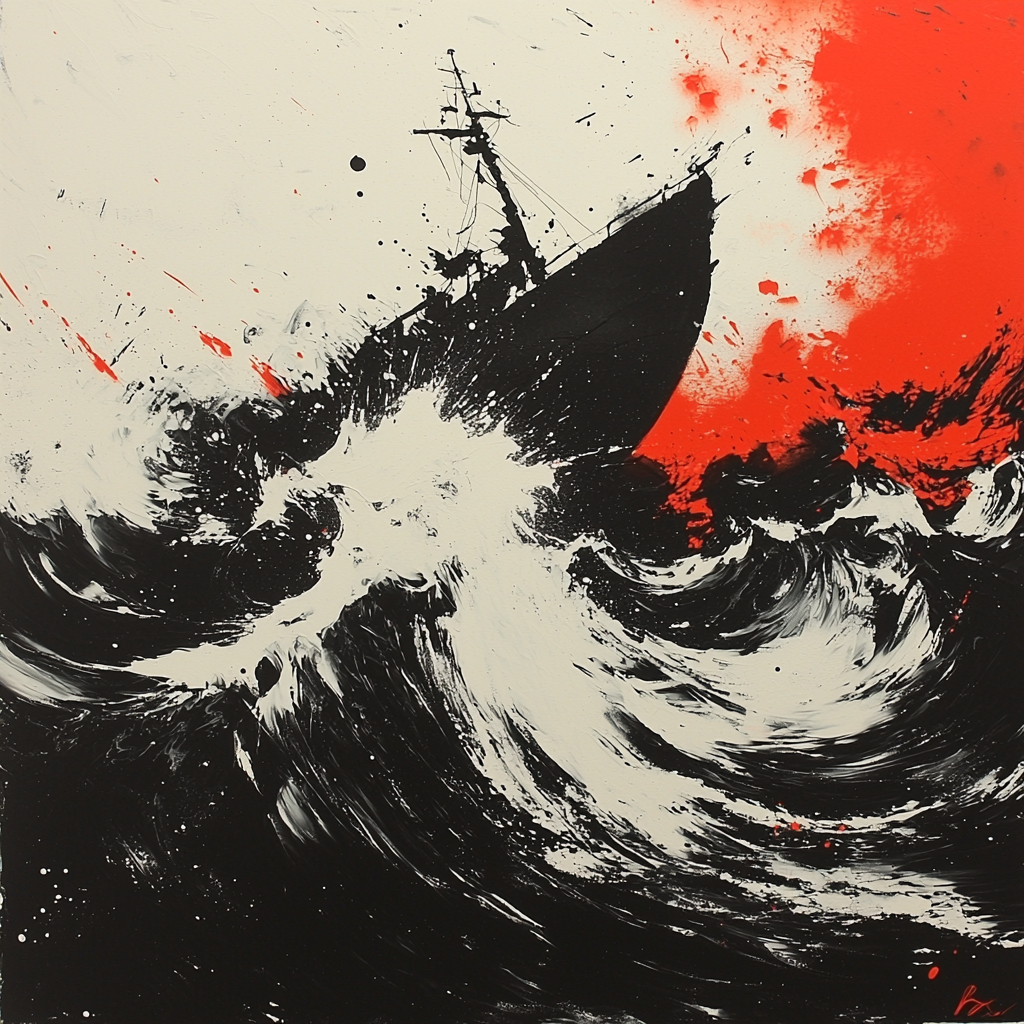 Banksy Inspired The Cycle Of Discontent Paint By Numbers Kits