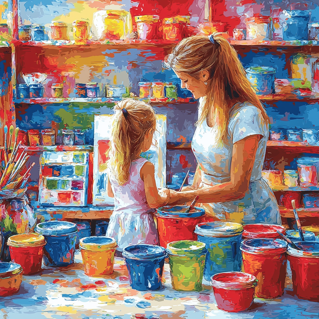 Colors Of Her Care DIY Paint By Numbers