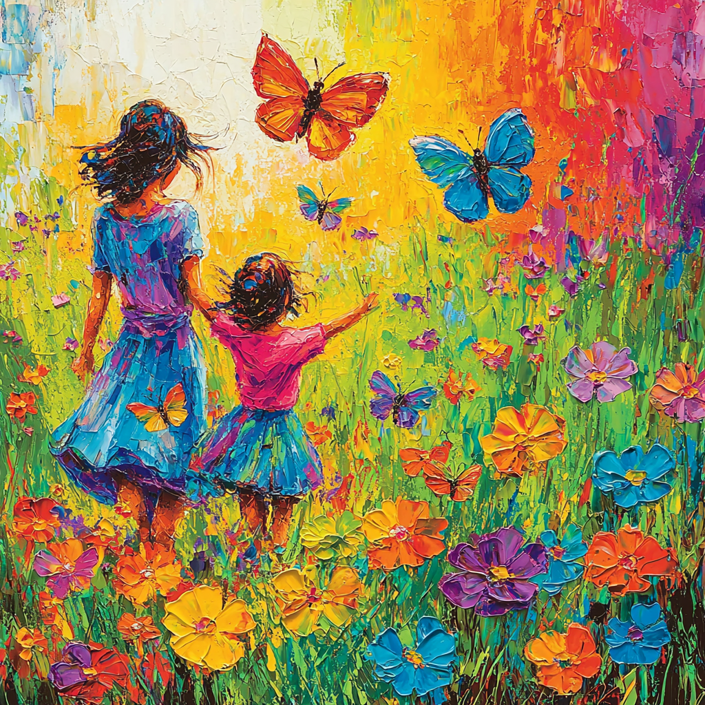 Adventures In The Meadow Number Painting
