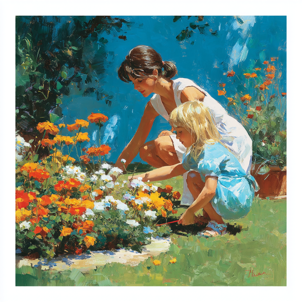 Spring Blossoms Together Painting By Numbers Kit