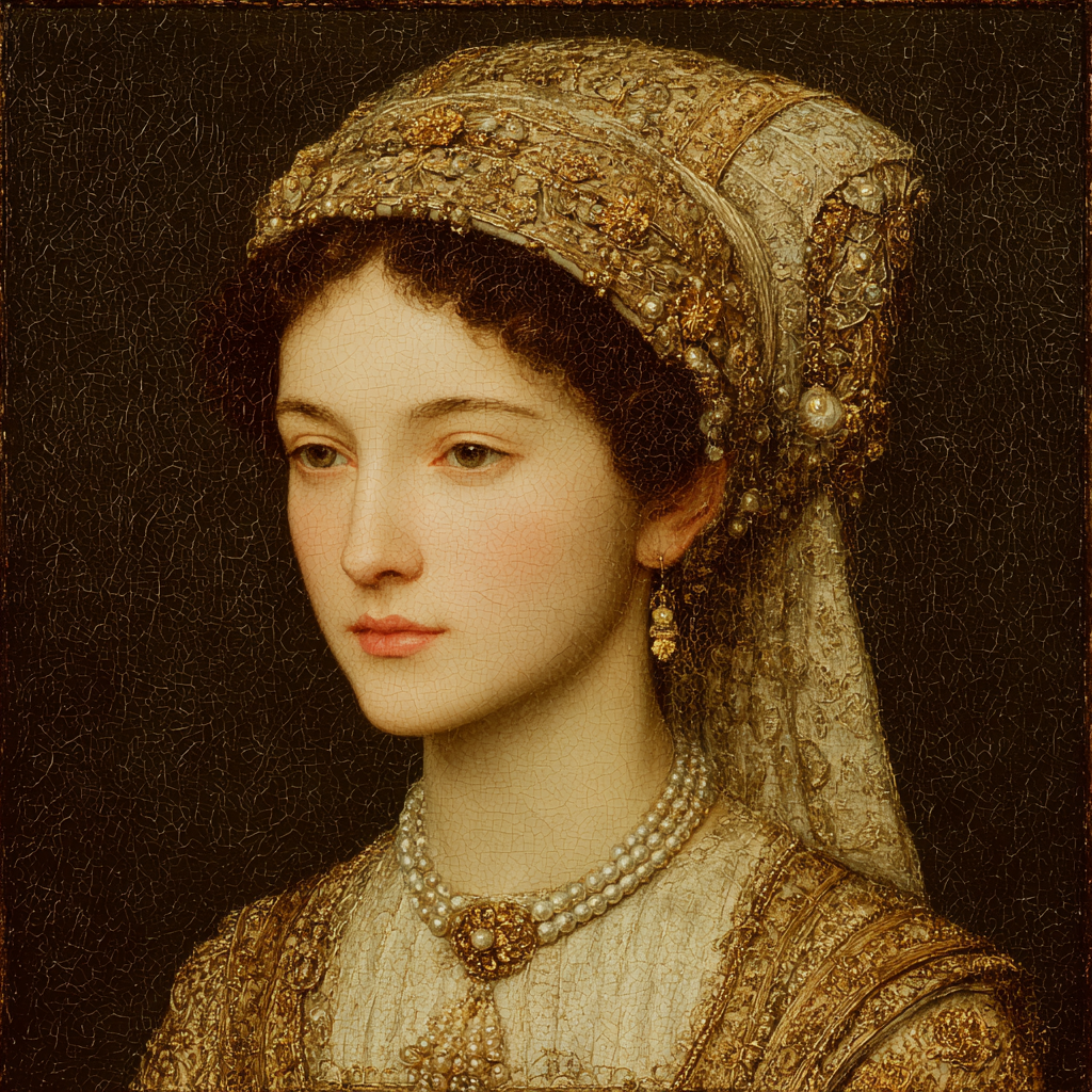 Jan Van Eyck Inspired Portrait Of A Noblewoman Paint by numbers kits