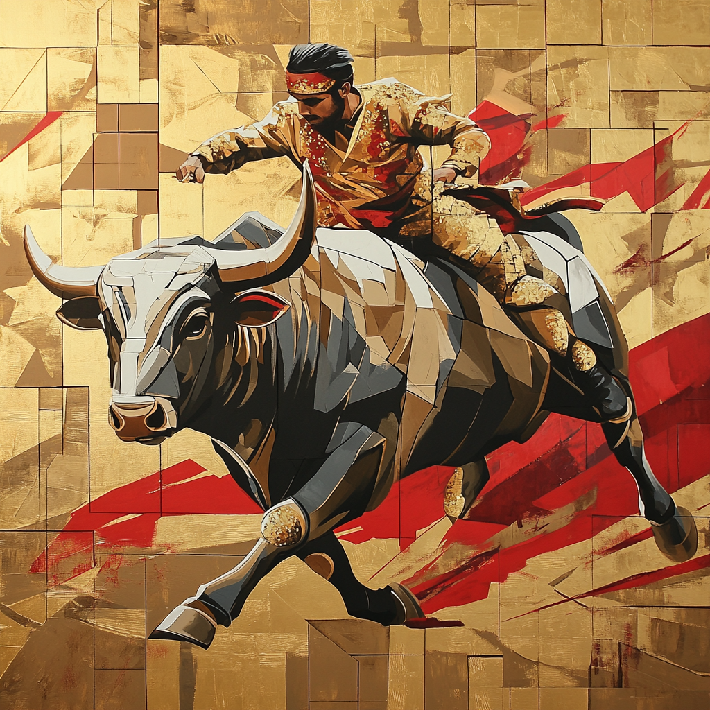 Pablo Picasso Inspired Bullfighter painting number kit