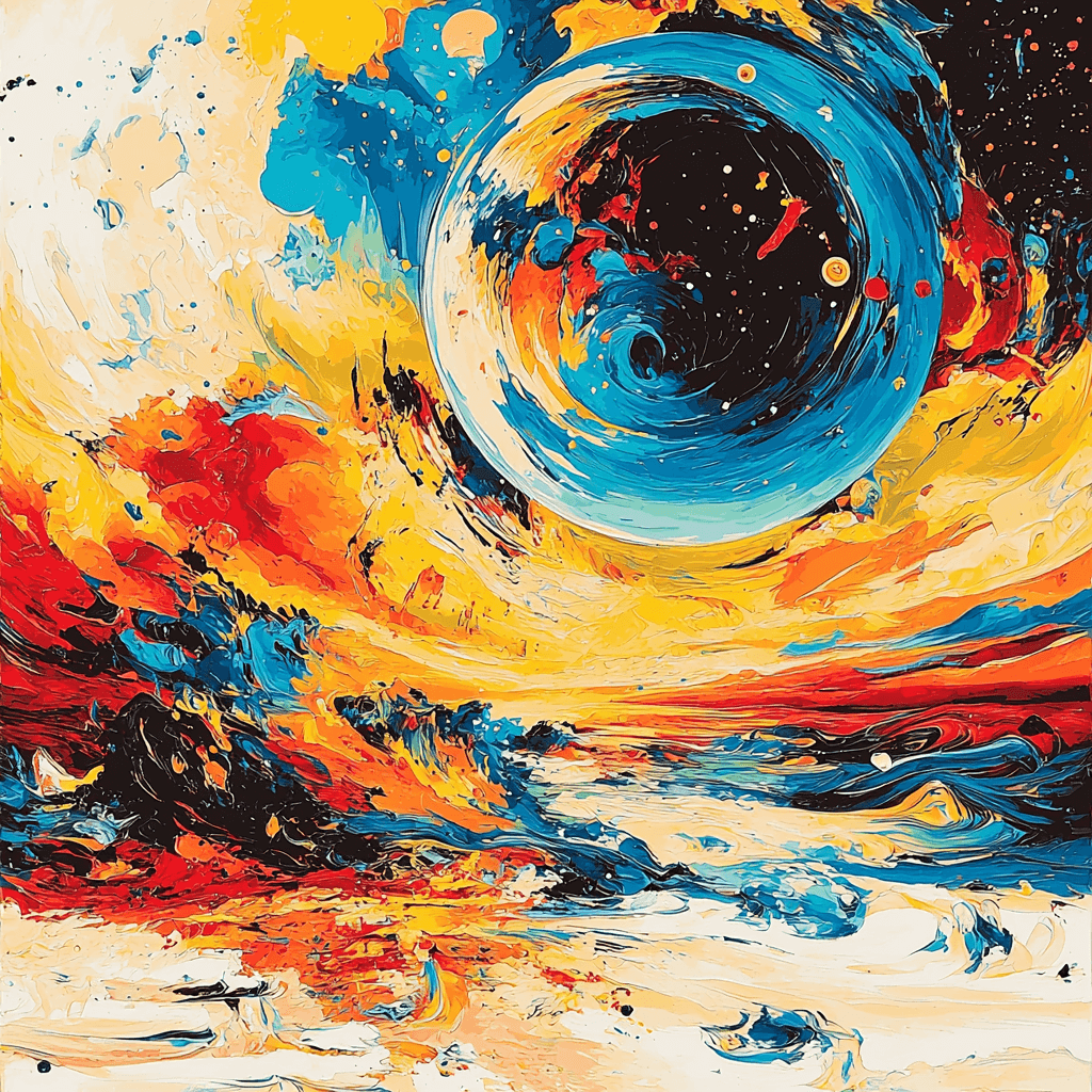 Salvador Dali Inspired Dali's Dreamscape Reverie Numbered Painting Kits