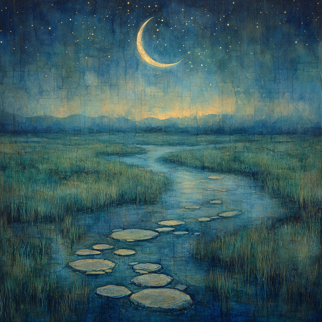 Max Ernst Inspired Lunar Mire Paint by numbers kits