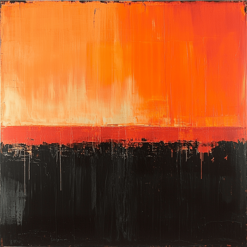 Mark Rothko Inspired Chasing Horizons Painting By Numbers Kit