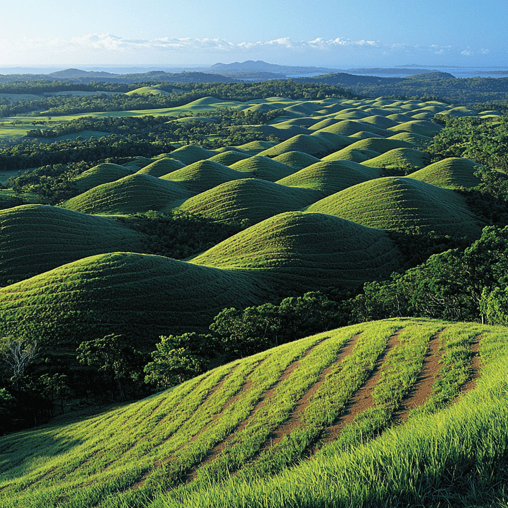 Chocolate Hills Paint By Color