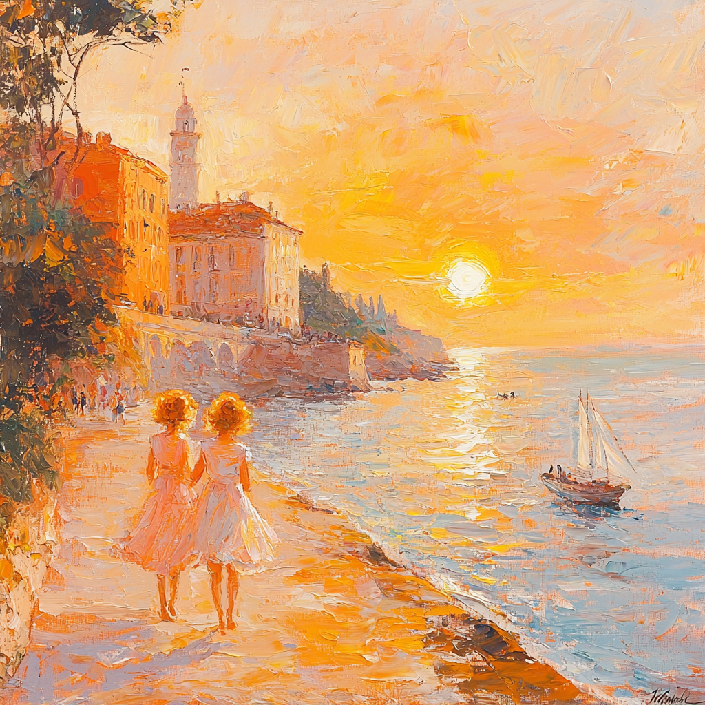 Sunrise On The Shores Of Love Paint By Color