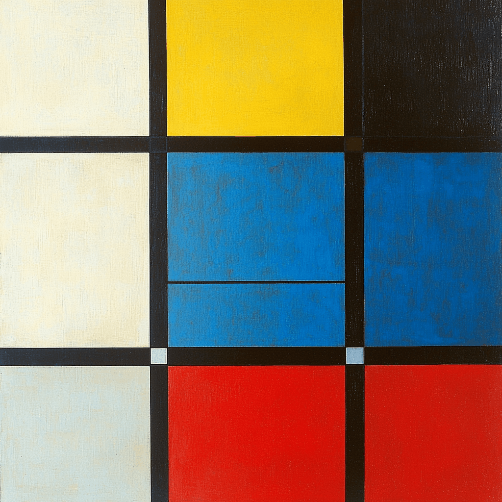 Mondrian Inspired Sublime Patterns Paint By Numbers Kits
