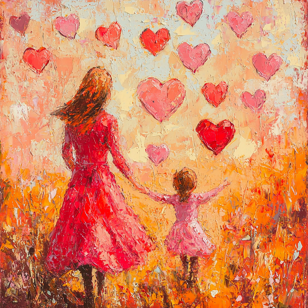 Kisses In The Air Painting Number Kit