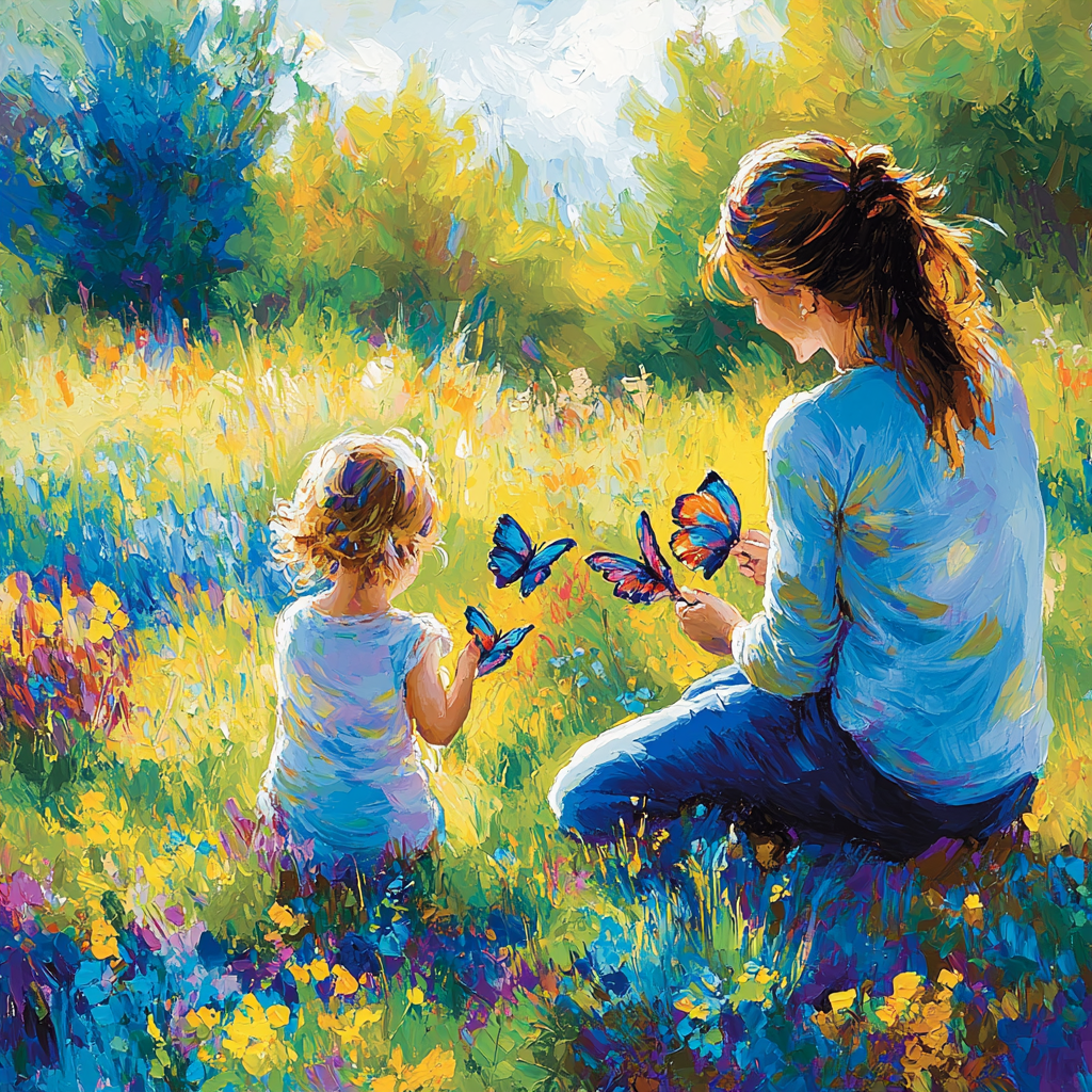Through A Child's Eyes DIY Paint By Numbers